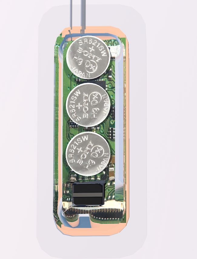 The Morph Device, a small battery-powered neurostimulator worn behind the ear for opioid withdrawal